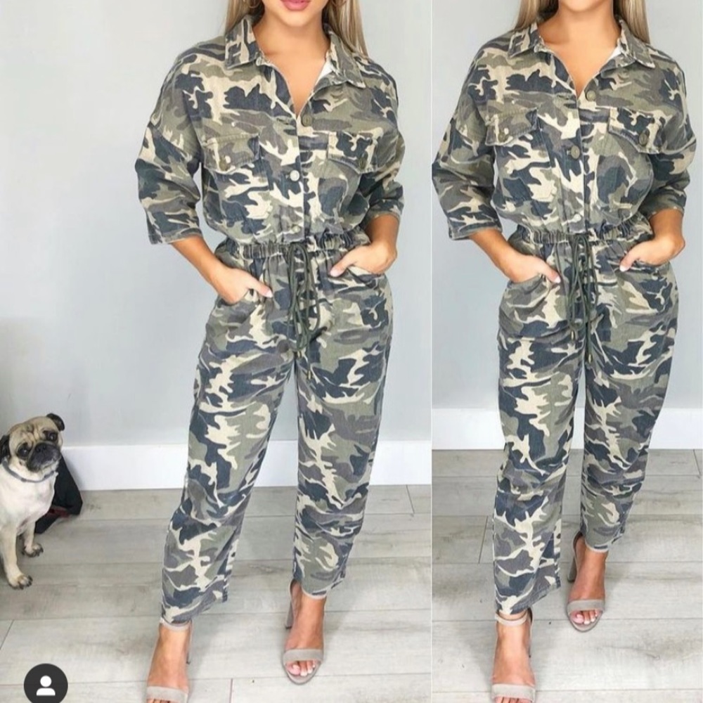 Camo Jumpsuit
